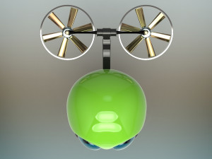 alien robot 3D Model