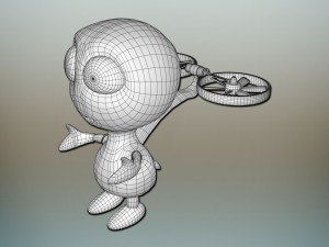 alien robot 3D Model