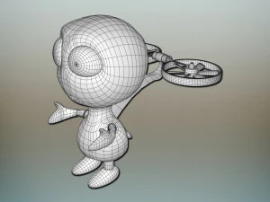 alien robot 3D Model