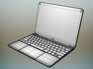 apple macbook pro 3D Model
