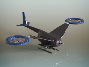 battle drone 3D Модель