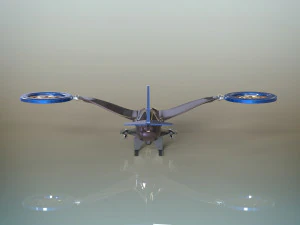 युद्ध ड्रोन 3D मॉडल