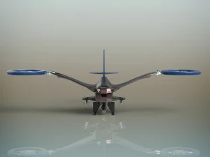 युद्ध ड्रोन 3D मॉडल