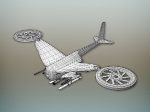 battle drone 3D Модель