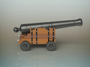 cannon 3D Model