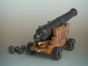 cannon 3D Model