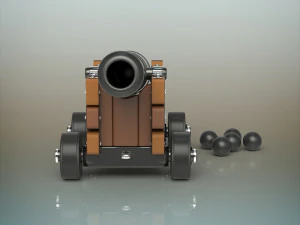 cannon 3D Model