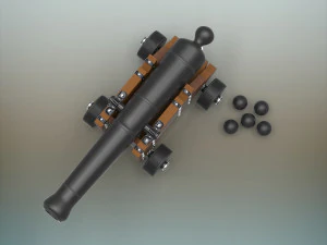 cannon 3D Model