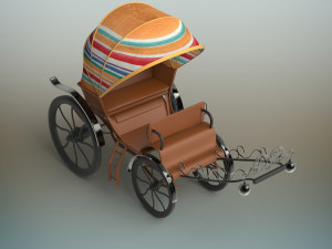 carriage 3D Model