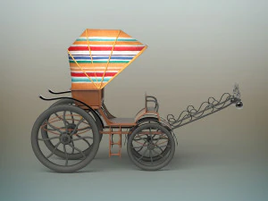 carriage 3D Model