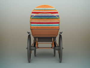 carriage 3D मॉडल