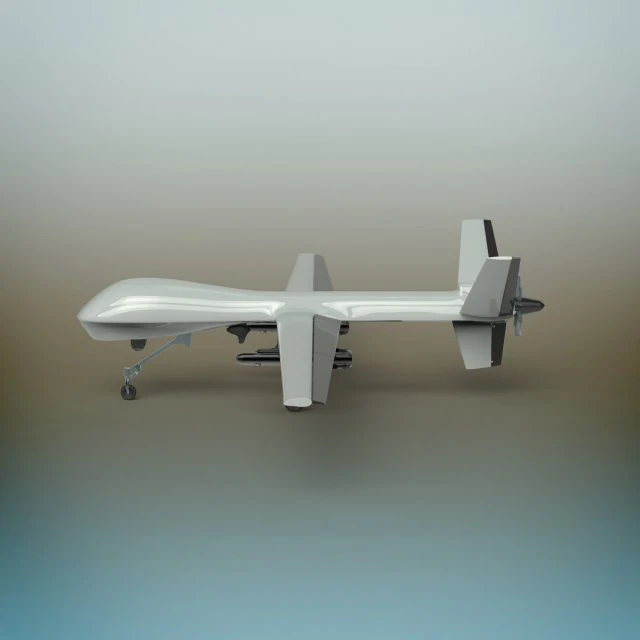 aereo drone Modello 3D .c4d .max .obj .3ds .fbx .stl .blend 