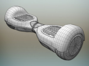 gyro scooter 3Dモデル