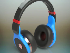 słuchawki Model 3D