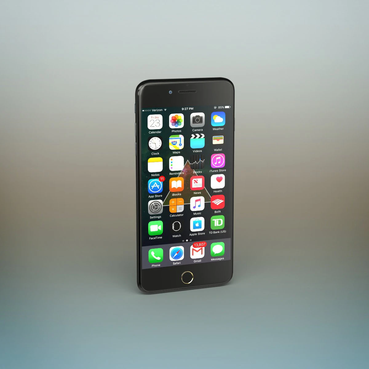 iphone 7 plus 3D Model .c4d .max .obj .3ds .fbx .stl .blend 