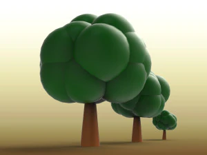pohon Model 3D