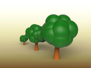 pohon Model 3D