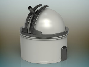 observatory 3D Model