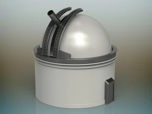 observatory 3D Model