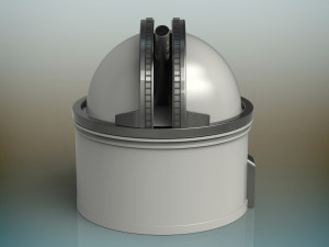 observatory 3D Model