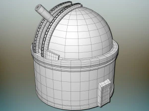 observatory 3D Model