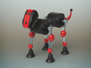 robot dog 3D Model