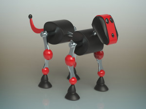 robot dog 3D Model