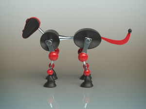 robot dog 3D Model