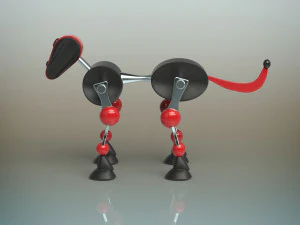 robot dog 3D Model