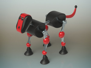 robot dog 3D Model