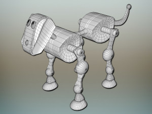 robot dog 3D Model