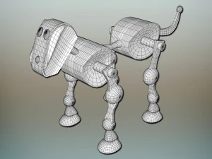 robot dog 3D Model