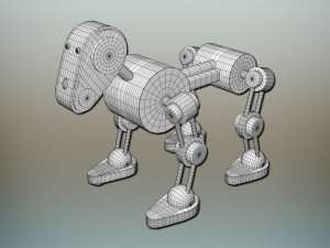 robot dog 3Dモデル