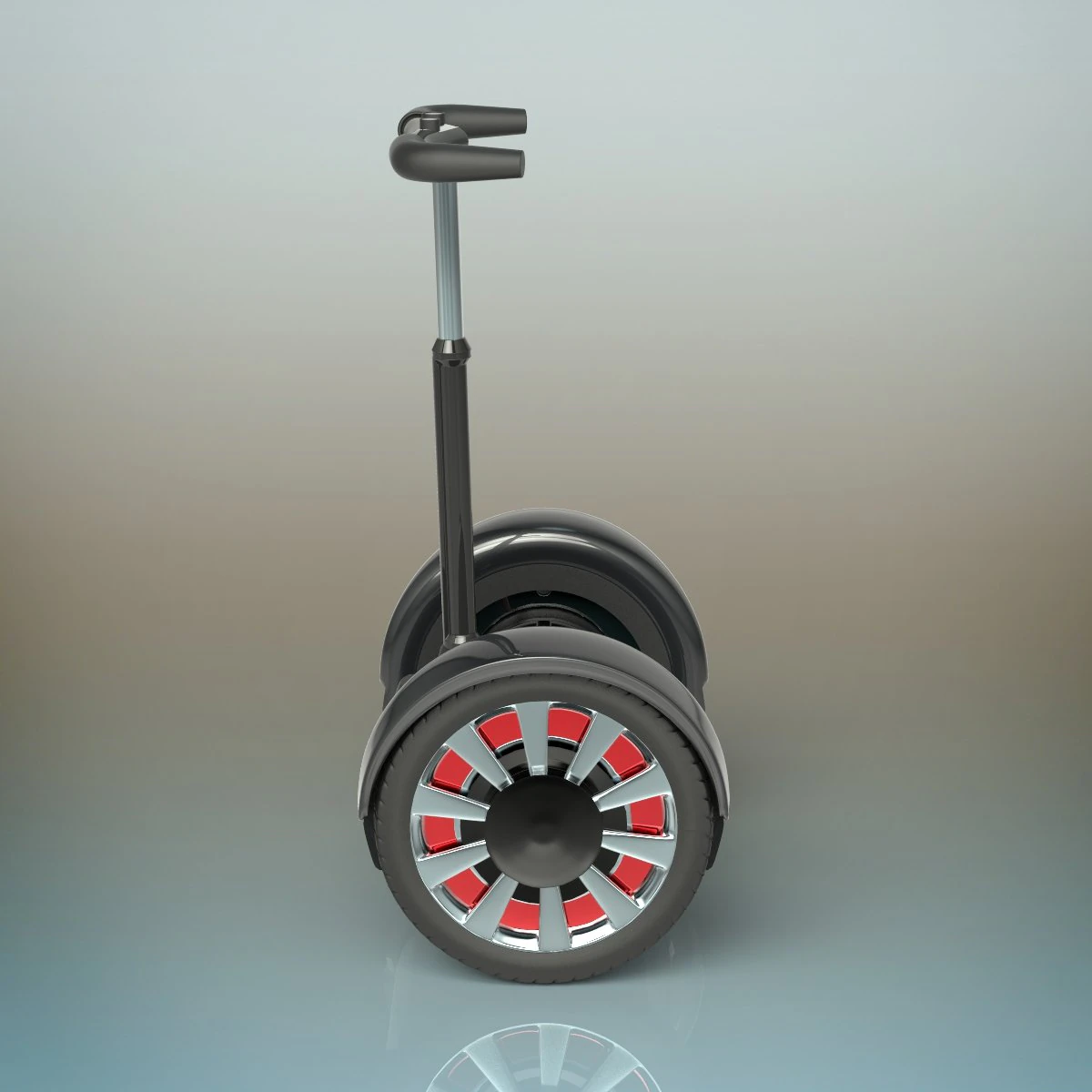 segway smart walker 3D Model .c4d .max .obj .3ds .fbx .stl .blend 