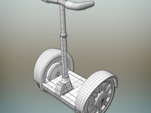 segway smart walker 3D 모델