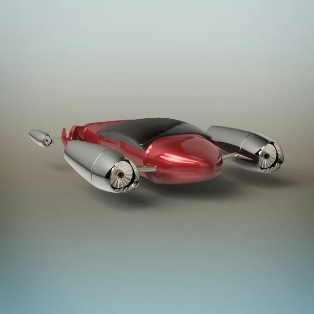 nave espacial Modelo 3D .c4d .max .obj .3ds .fbx .stl .blend