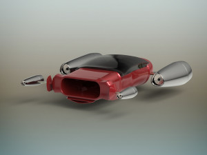spacecraft 3D 모델