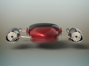 spacecraft 3D 모델