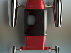 spacecraft 3D 모델