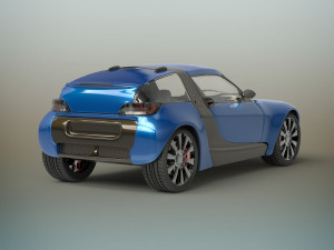 sport car 3D-Modell