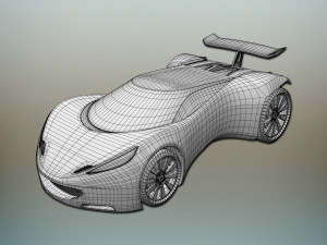 sport car 3D Model
