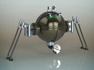spy robot Modèle 3D