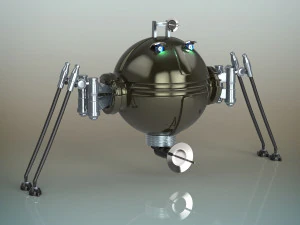 spy robot 3D Model