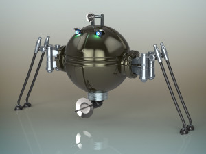 spy robot Modèle 3D