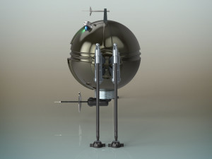 spy robot Modèle 3D