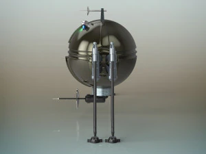 spy robot 3D Model