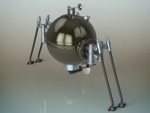 spy robot 3D Model