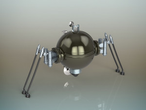 spy robot Modèle 3D