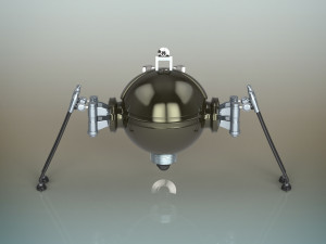 spy robot Modèle 3D