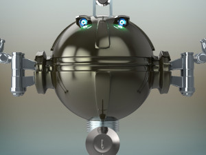 spy robot Modèle 3D